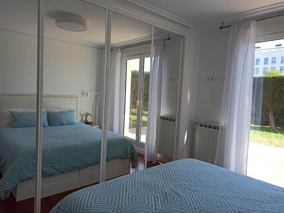 Ferienwohnung Bajo Con Jardin Privado Santander Exterior foto