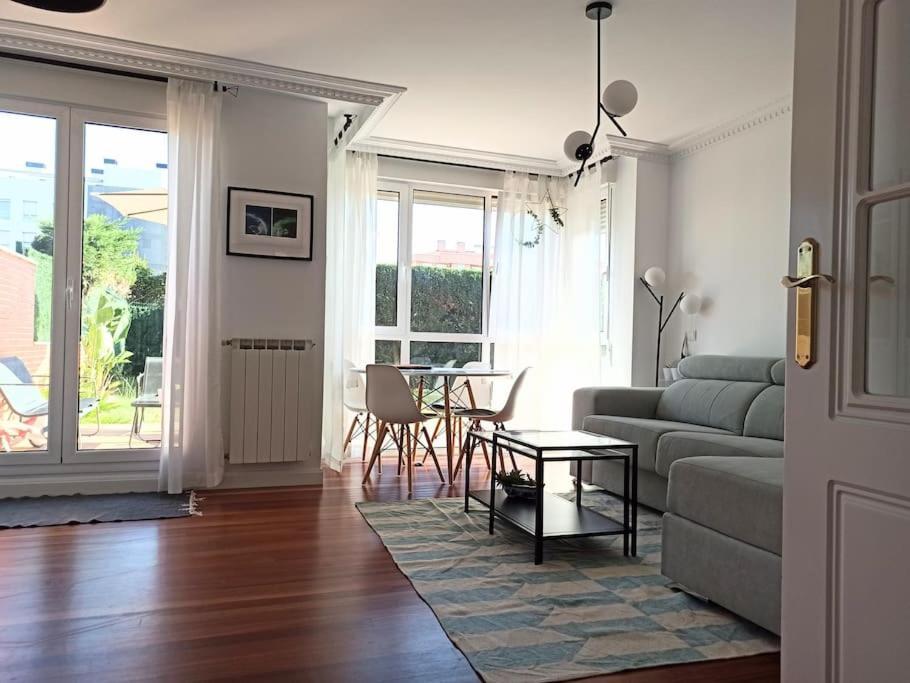 Ferienwohnung Bajo Con Jardin Privado Santander Exterior foto