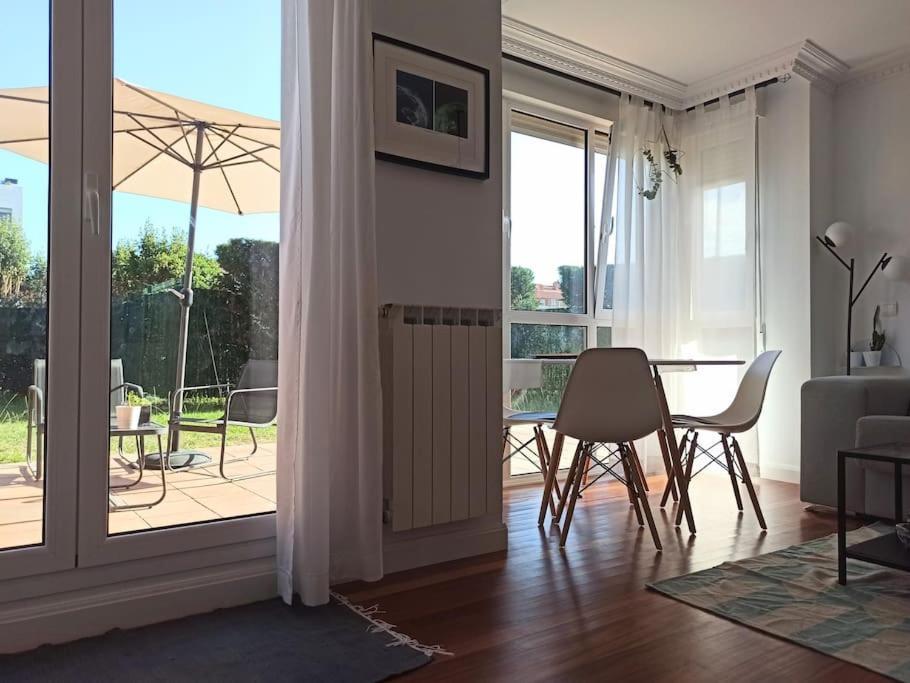Ferienwohnung Bajo Con Jardin Privado Santander Exterior foto